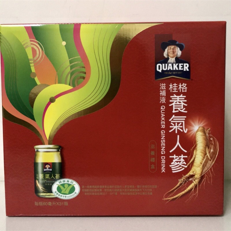 桂格 養氣人蔘 60毫升 X 31入#好市多 COSTCO 好市多線上購物 #好市多 COSTCO 代買