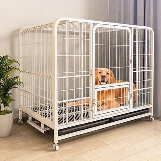 热卖 狗笼子大型犬中型犬室内宠物金毛柯基超大带厕所分离狗窝狗狗围栏 蝦皮購物