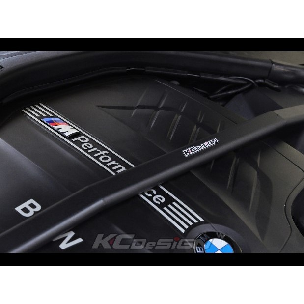 依馳國際 KC-DeSiGN 強化拉桿 不鏽鋼 引擎室結構桿 BMW F31 3-Seires Touring