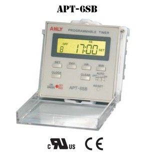 【ANLY】安良 APT-6SB 背光 可程式控制定時器 24H 多段迴圈 多組記憶 限時電驛 定時器 計時器 自動控制