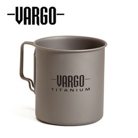 詮國 美國 Vargo - Titanium 鈦金屬馬克杯 / 摺疊把手 / 450ml - VARGO 406