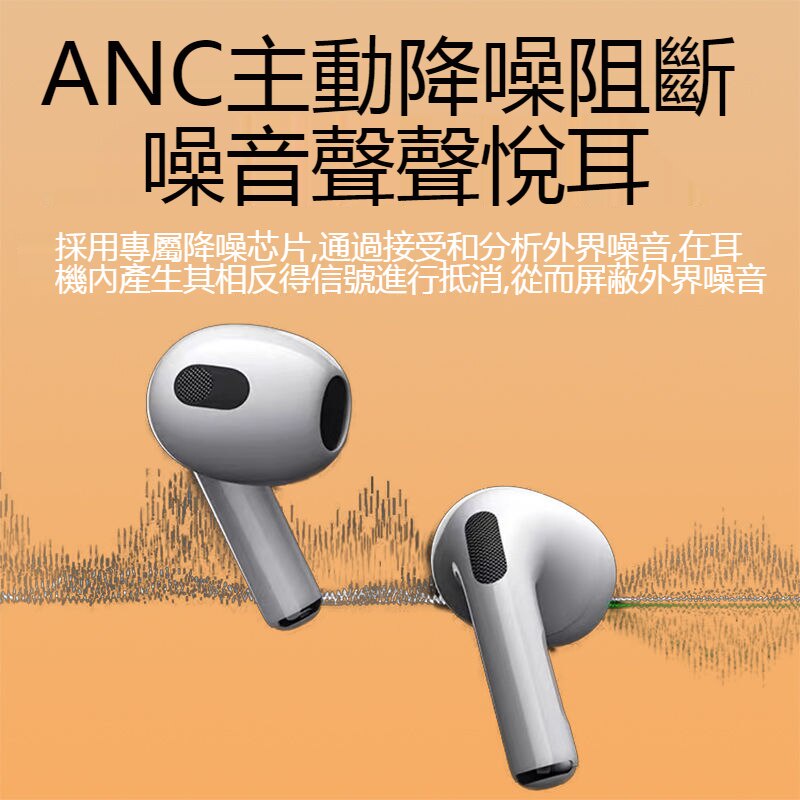 【現貨/免運】全新正品 App-le Air-Pods 4代pro無線藍牙耳機 無線運動 降噪耳機 光感真降噪適用蘋果