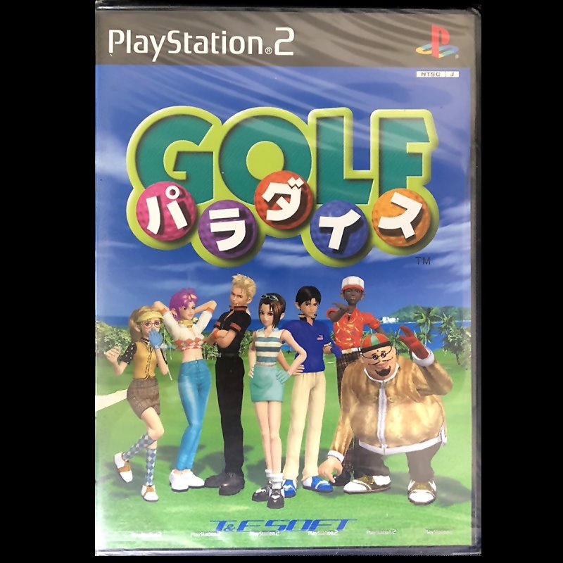 PS2原版片 高爾夫樂園 GOLF樂園 純日版全新品【出清特賣會】台中星光電玩