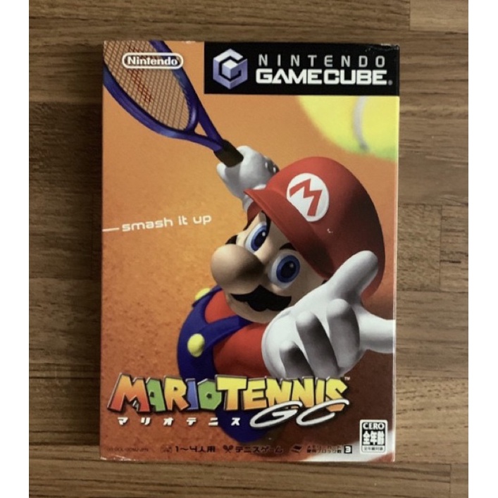 NGC 瑪利歐網球 運動 網球 正版遊戲片 原版光碟 GC Gamecube 任天堂 日版 Wii適用