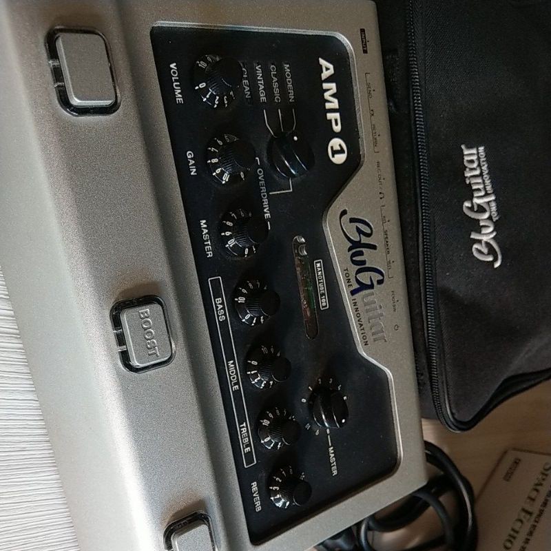 自用二手，德國吉他手工程師自產 BLUGUITAR AMP1 MERCURY EDITION 地板音箱 100W