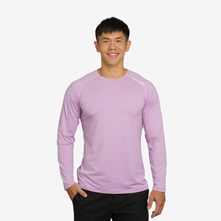 【Tumaz Apparel】託瑪斯經典男長袖上衣(淡紫色)｜ 機能 吸濕排汗 防曬