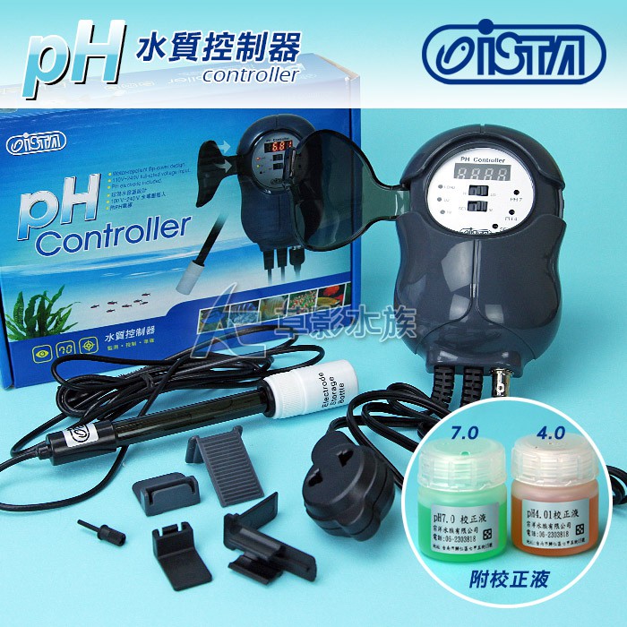Ac草影 免運 免手續費 Ista 伊士達ph 水質控制器 含電極 一組 控制器電極校正 蝦皮購物