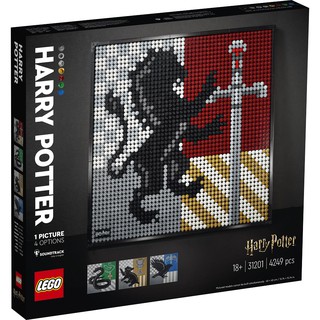 【台中翔智積木】LEGO 樂高 ART系列 31201 Harry Potter™ Hogwarts™ Crests