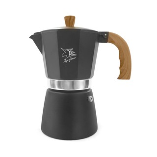 【FUJI-GRACE富士雅麗】經典義式咖啡摩卡壺 (6cup) 鋁鎂合金製 (超取限1個)