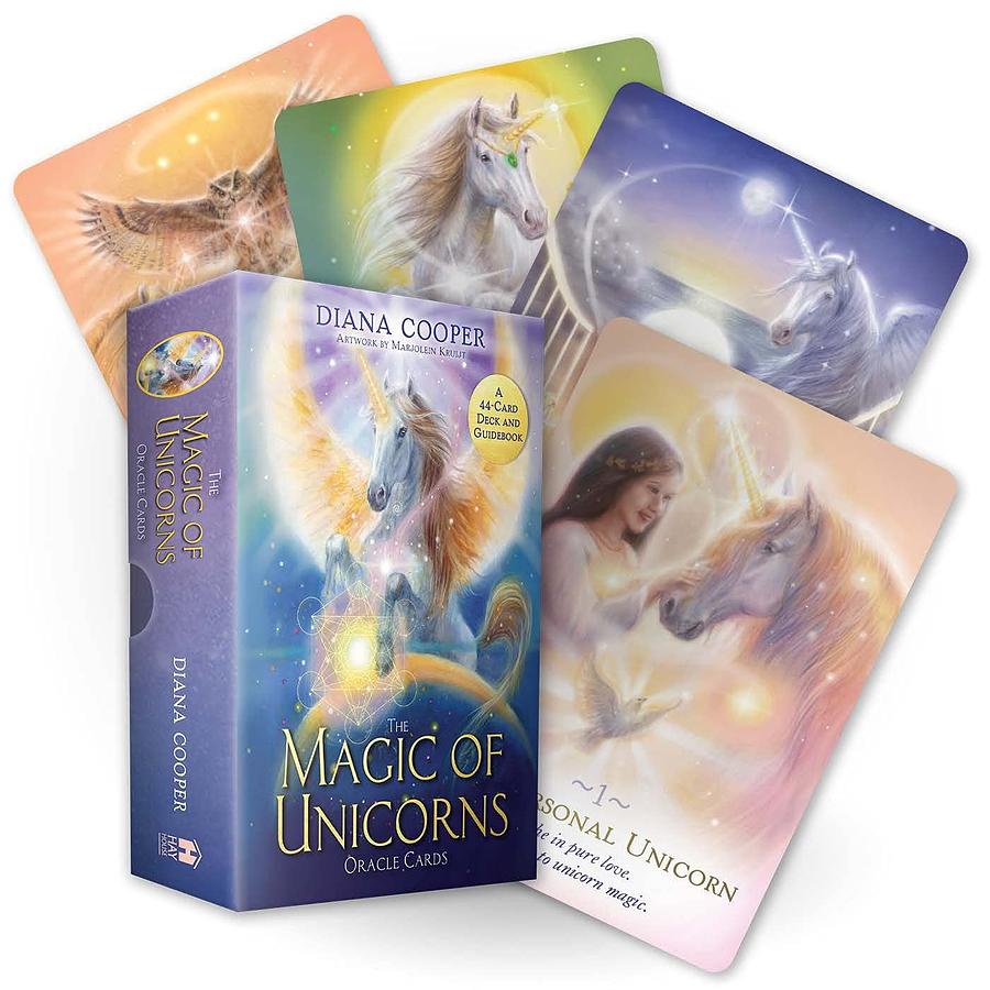 The Magic of Unicorns Oracle Cards: A 44-Card Deck and Guidebook/魔法獨角獸療癒卡: 44張獨角獸療癒卡/Diana Cooper eslite誠品