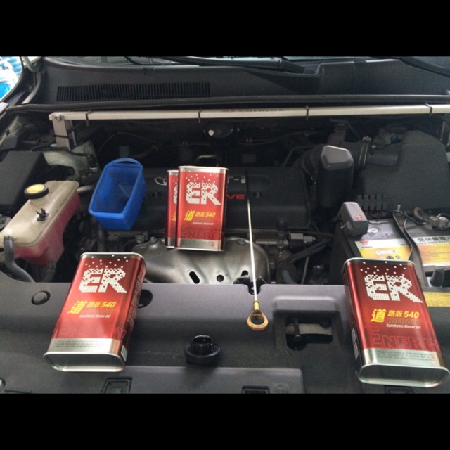 TOYOTA RAV4推薦機油 ER酯類機油 5W40