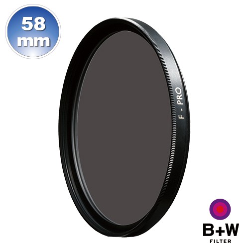 B+W F-Pro KSM 58mm HT CPL 高透光凱氏環形偏光鏡【B+W官方旗艦店】