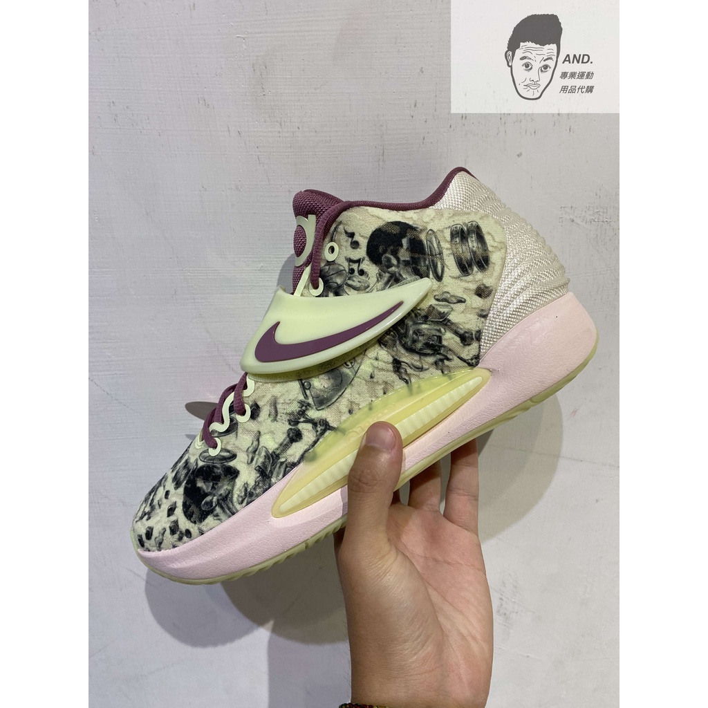 【AND.】NIKE KD 14 XDR 紫色 夜光 魔鬼氈 籃球鞋 男款 CZ0170-300