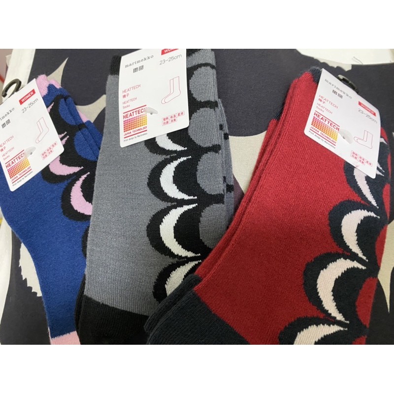 降價Uniqlo x Marimekko 聯名系列羊毛襪