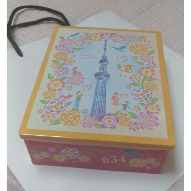 YOKU MOKU  TOKYO SKY TREE 晴空塔限定版餅乾空盒