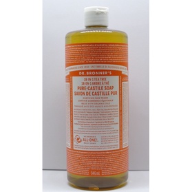 Dr. Bronner s 布朗博士 潔膚露 潔顏露 Liquid Soap 液態皂 32oz/946ml  茶樹