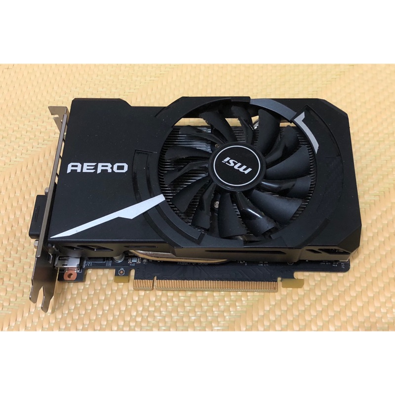 微星顯卡 Msi GTX AERO 1060 3G  二手極新