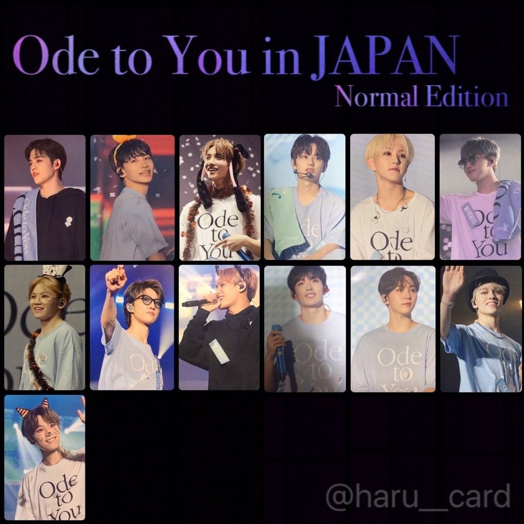 アイドルグッズseventeen せぶち　ode to you Blu-ray