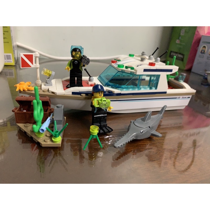 LEGO樂高城市系列潛水艇60221積木玩具男孩★幫您找回最經典的那一組！