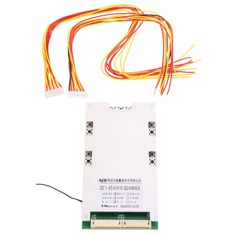 Pcf* 20S 72V 45A PCB BMS 用於 Pro 鋰離子鋰電池保護板的保護板