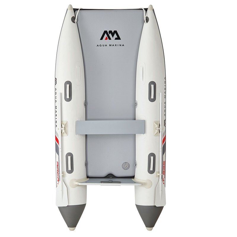 Aqua Marina樂划 AIRCAT 啟航號橡皮艇 雙船體 充氣拉絲甲板 充氣船救生艇 船外機 釣魚 海釣