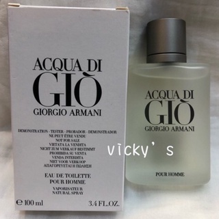 Giorgio Armani Acqua di Gio 亞曼尼寄情水男性淡香水100ml Tester包裝