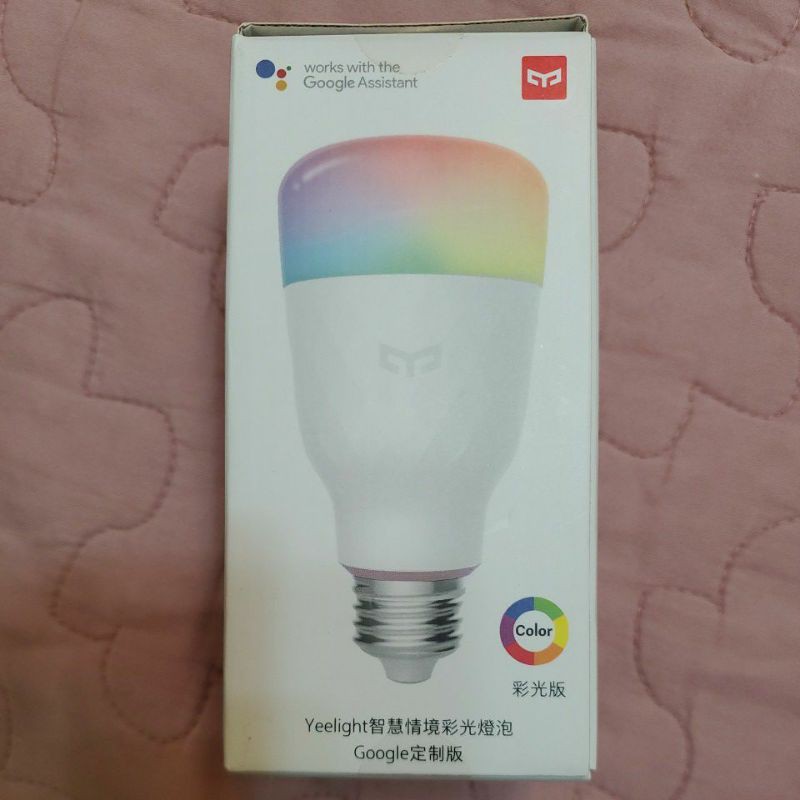 yeelight智慧情境彩光燈泡google定制版