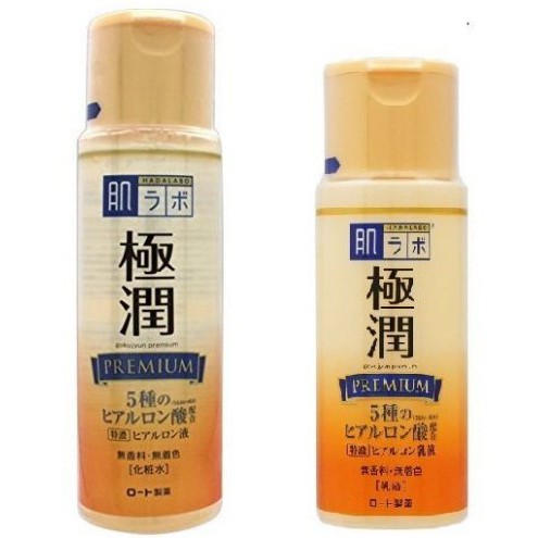 ROHTO 肌研 極潤金緻高效保濕化妝水170ml / 乳液140ml
