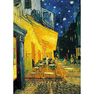 拼圖專賣店-日本進口拼圖 54-006(2000片迷你拼圖 梵谷 van Gogh 星空下的咖啡座)