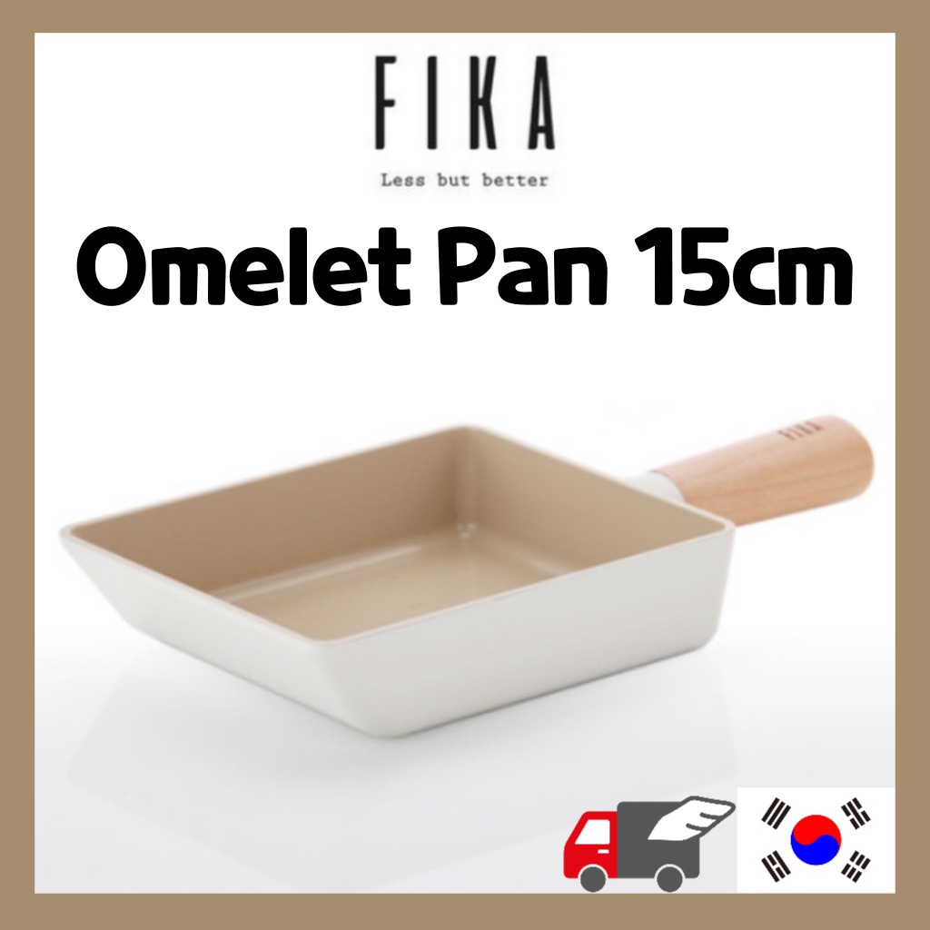 [Fox_Shop] NEOFLAM FIKA 煎蛋盤 15cm（蛋捲盤）/ 不粘塗層