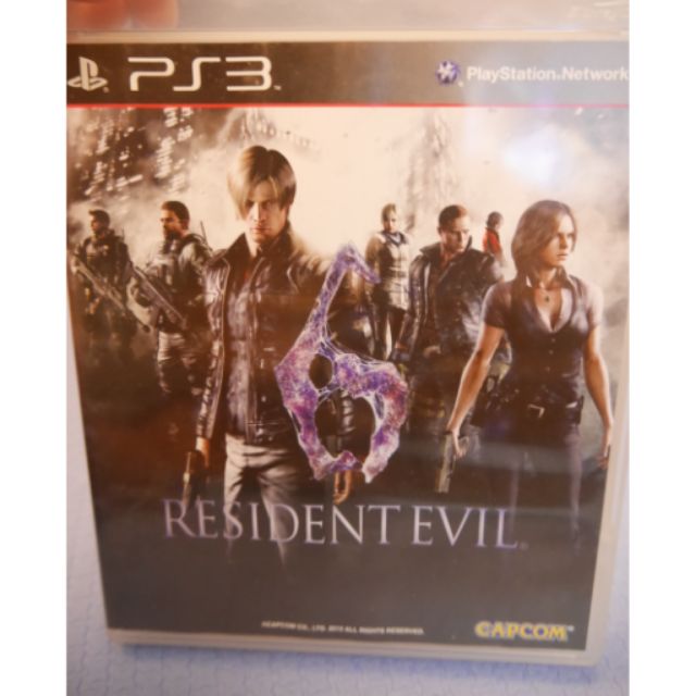 天空艾克斯 PS3 正版  惡靈古堡6 Biohazard 6 Resident Evil 6 英文版