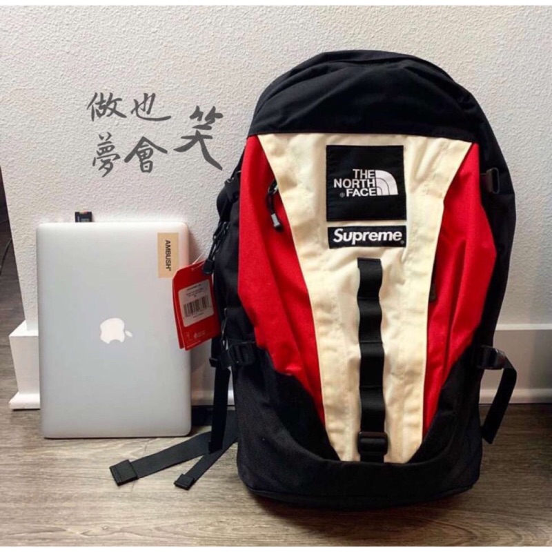 🎈新品上市促銷🎈SUPREME TNF 18FW Expedition Backpack 聯名 後背包 書包