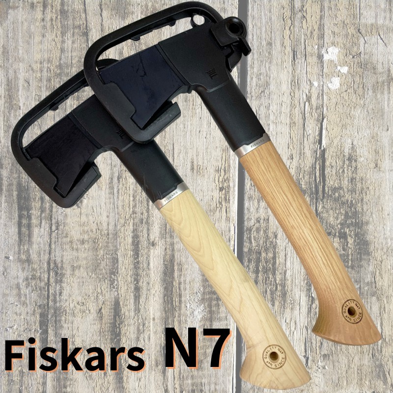 芬蘭原裝 Fiskars A5野營斧 N7諾丁斬斧 斧頭 野營 未開鋒 正品