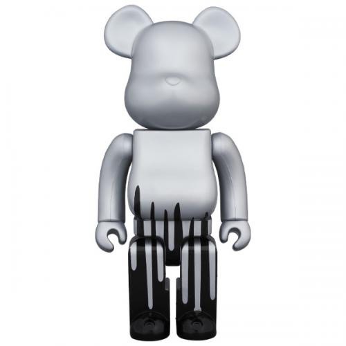Bearbrick Be Rbrick 1000 銀色krink 克林克潮流玩具 蝦皮購物