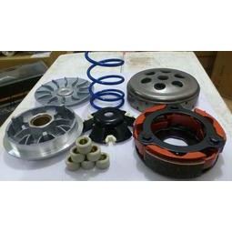 YCR 傳動全套組 cue 100 NICE 100 改裝配鑄造碗公 kymco 得意 100 easy 普利盤 離合器