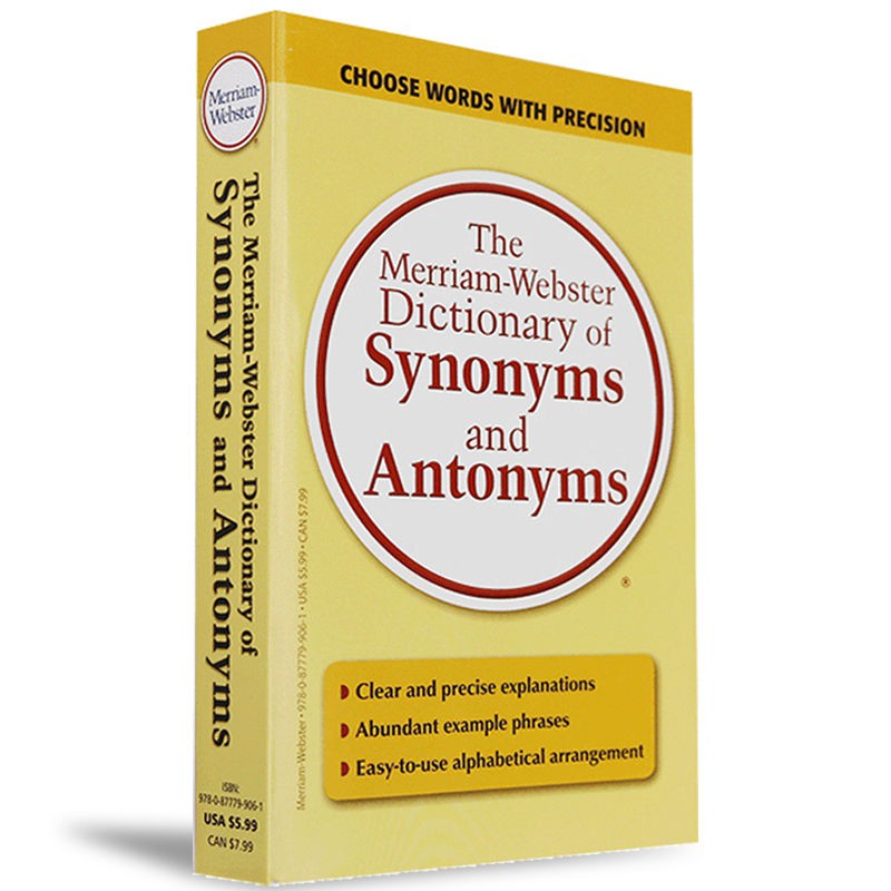 Ranxi 書英文原版韋氏同義反義詞典dictionary Of Synonyms And Antonym 蝦皮購物