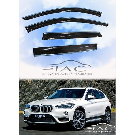 Bmw X1 15 18 F48 台製高級鍍鉻晴雨窗 Iac車業 蝦皮購物