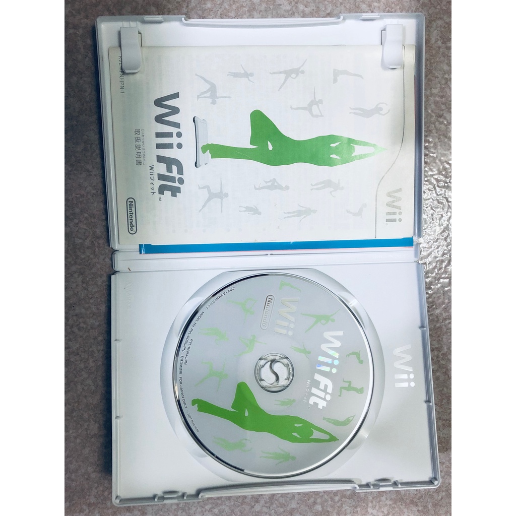 現貨日版 wii FIT 遊戲光碟 Wii ~ Wii fit 塑身 (純日版) wii u可用