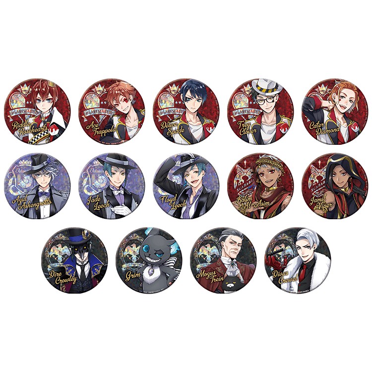 活動結束 補款+認領用 寮服 復刻 迪士尼 ツイステ 徽章 扭曲仙境 迪扭 景品 namco 徽章 大徽章