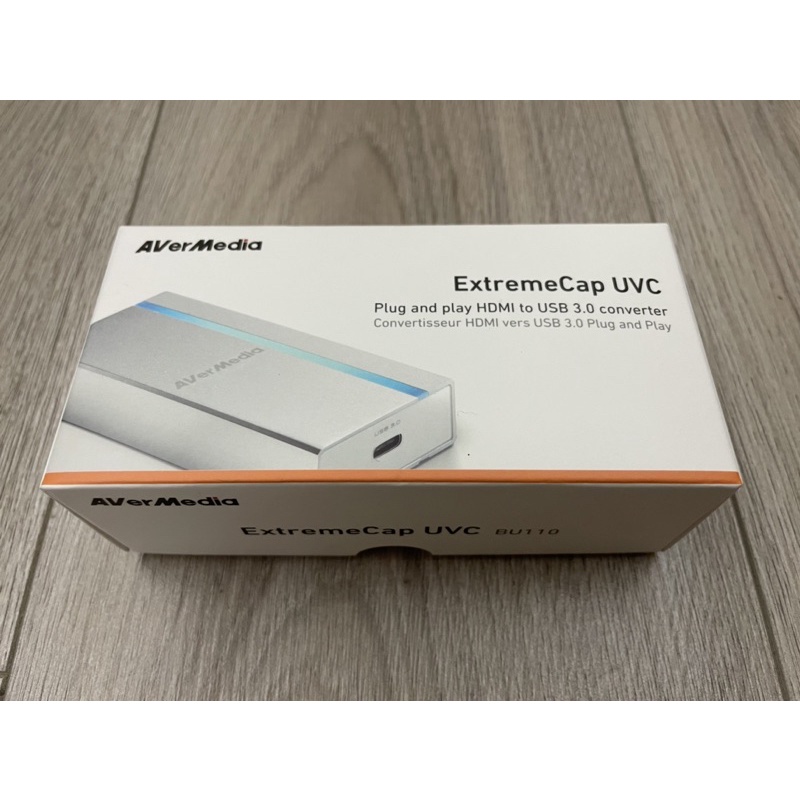 [二手] 圓剛 BU110 免驅動影像擷取器 ExtremeCap UVC 即時手機直播