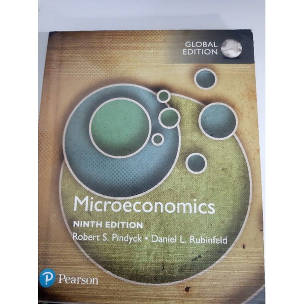 Microeconomics 9th 第九版 個體經濟學 原文書 Robert S.Pindyck Pearson出版