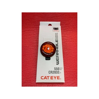 捷安特代理 CATEYE 貓眼 WEARABLE MINI 自行車腳踏車迷你霓虹燈型警示尾燈 後燈 車尾燈 警示燈
