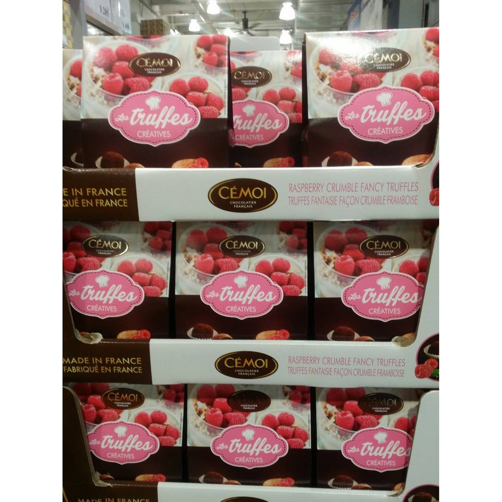 costco 代購 CEMOI 法國 覆盆莓 松露造型巧克力 (450G)