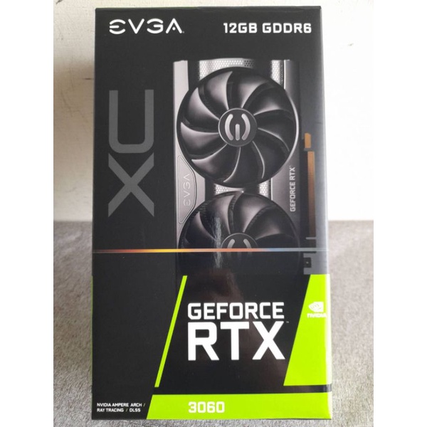 EVGA rtx3060 XC GAMING 顯卡 12GB DDR6