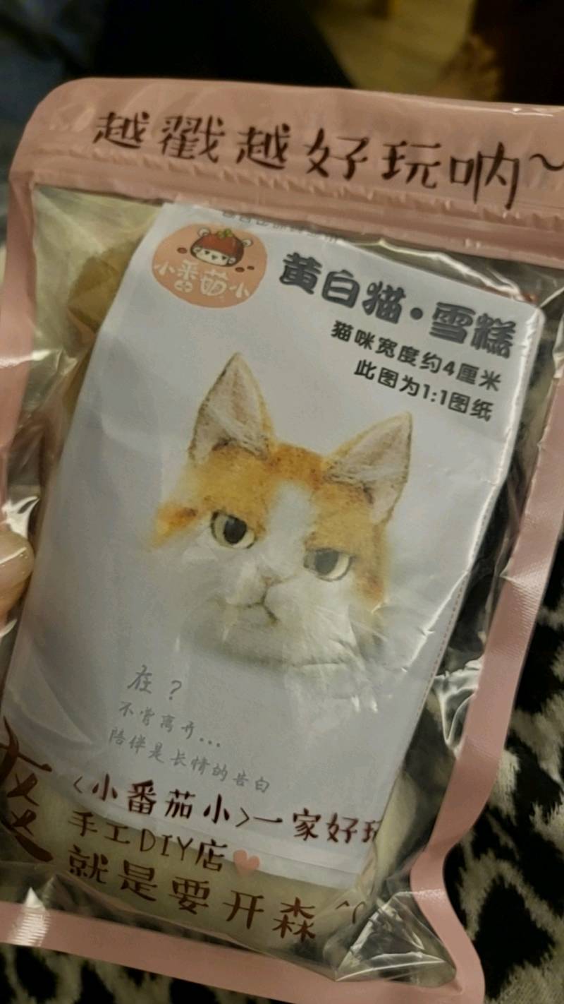 腦包嚴選羊毛氈仿真貓咪貓貓奴美國短毛貓侏儒貓黃斑貓折耳貓加菲貓胸針材料包 蝦皮購物