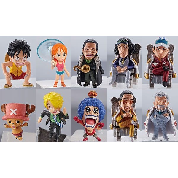 Fc Q版海賊王人物精選海賊與海軍的激鬥篇全12入完整一中盒 蝦皮購物