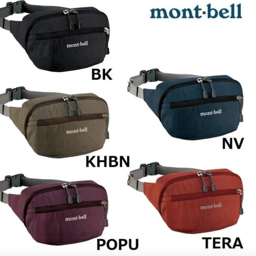 Montbell 登山機能小包潮流小包腰包側背包 蝦皮購物