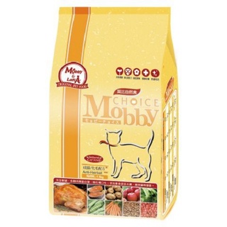 Mobby 莫比自然食- 成貓抗毛球專業配方1.5/3/7.5KG