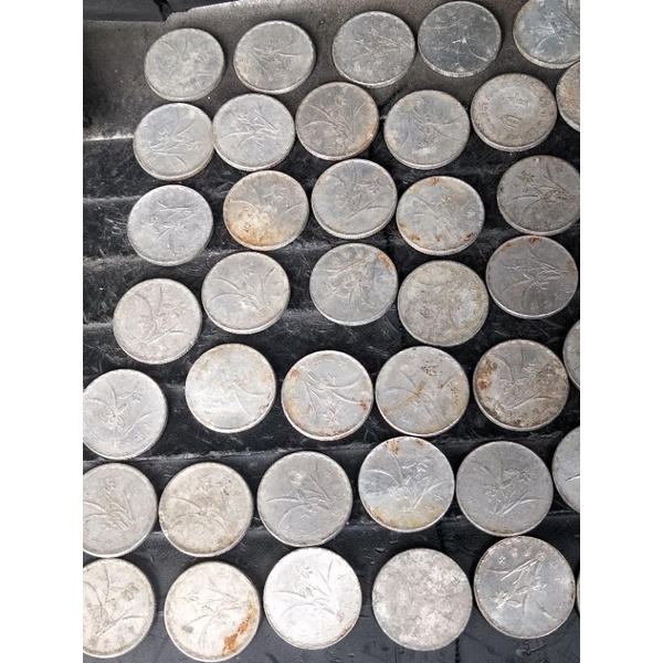 早期1角鋁製錢幣舊錢幣收藏65枚