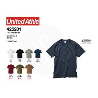 免運★JS★ 日本 United Athle 4252 7.1oz 厚磅 重磅 素T UA4252